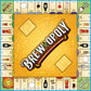 Late for the Sky Brew-Opoly Adult Beer Board Game, Opoly-Style Property Trading for 2-6 Players, Ages 21+, Party Strategy Game for Beer Lovers