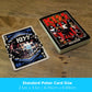 AQUARIUS KISS Playing Cards Standard Size - Themed Novelty Deck with 52 Unique Rock Band Designs - Collectible Merchandise Gift for Teens and Adults
