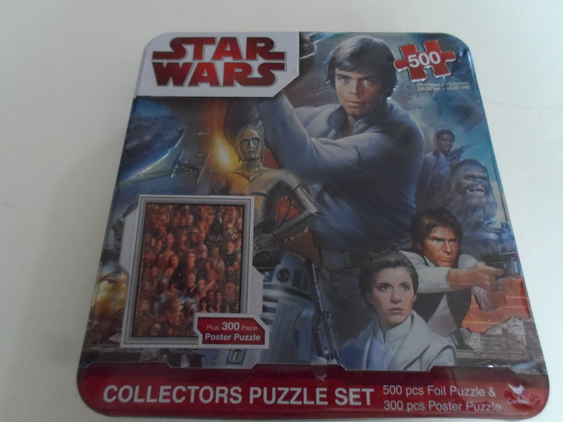 Star Wars Collector's Puzzle Set - 500 Pc. Foil Puzzle