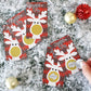 DISTINCTIVS Reindeer Christmas Scratch Off Cards, Christmas Party Game - 28 Count, Holiday Scratch Off Cards
