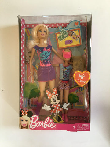Barbie Loves Disney Sister Doll Set