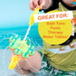 Splashin'kids Bath Toys Double The Fun Baby Toys Water Bathtub Toys Toddlers Rotating Octopus and Head Bobbing Reindeer