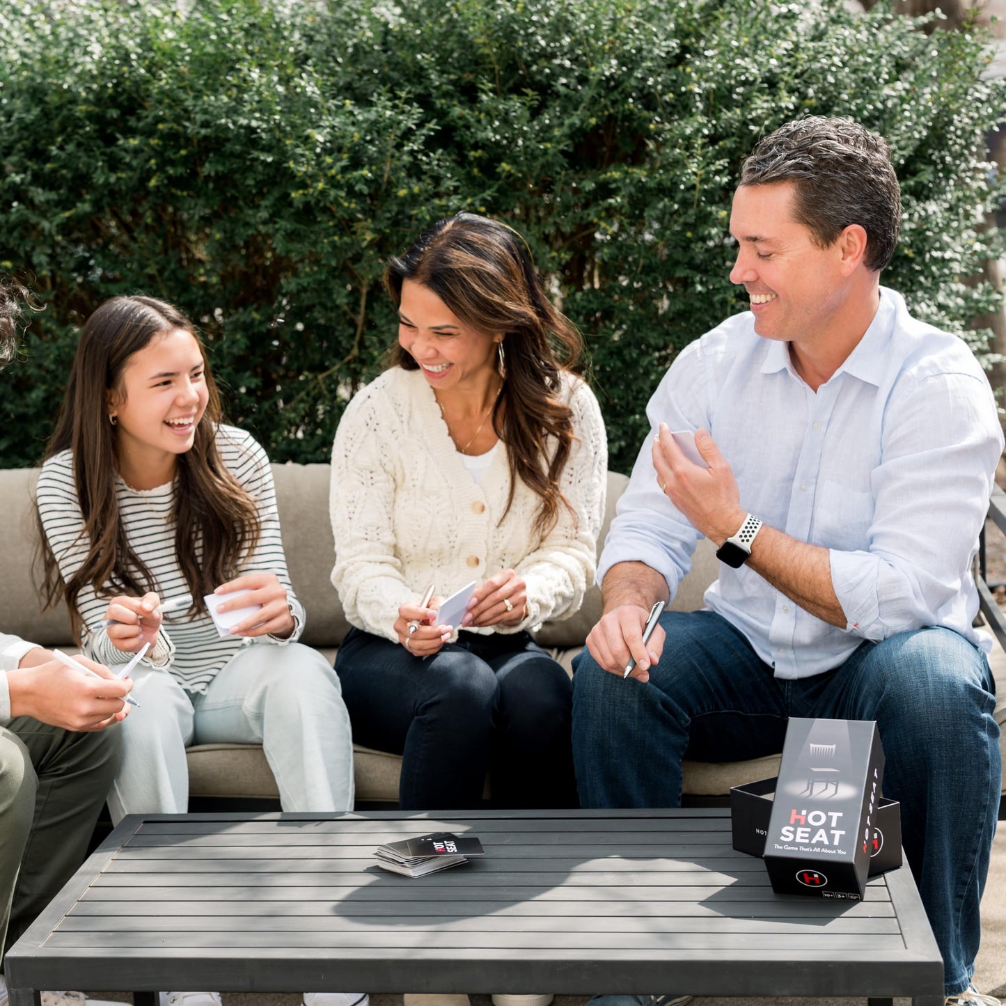HOT SEAT Party Game + Expansion Set - The Family Card Game That's All About You - for Kids, Teens, Adults - Perfect Christmas White Elephant Gifts