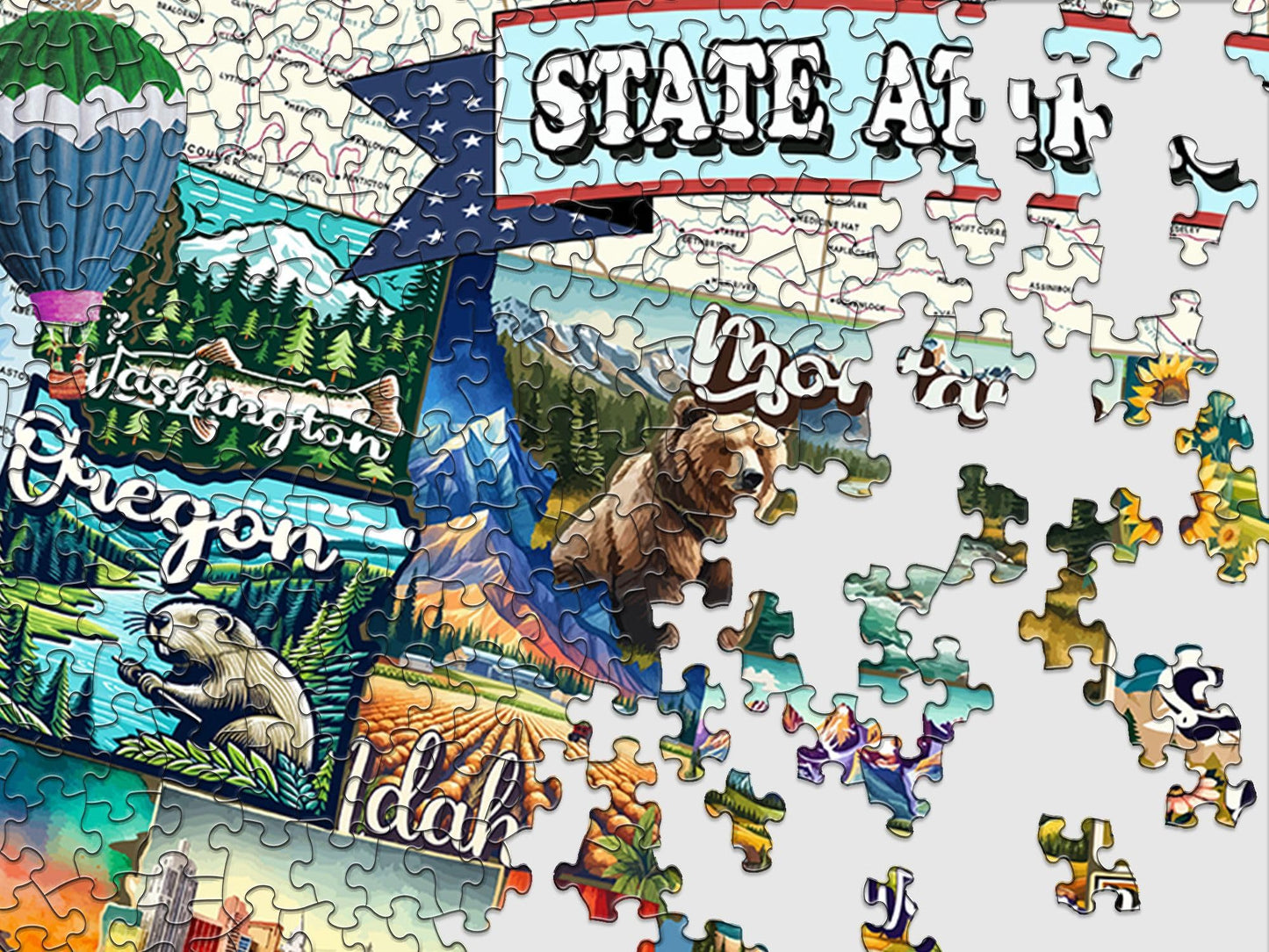 Springbok All American Attractions 1000 Piece Jigsaw Puzzle for Adults