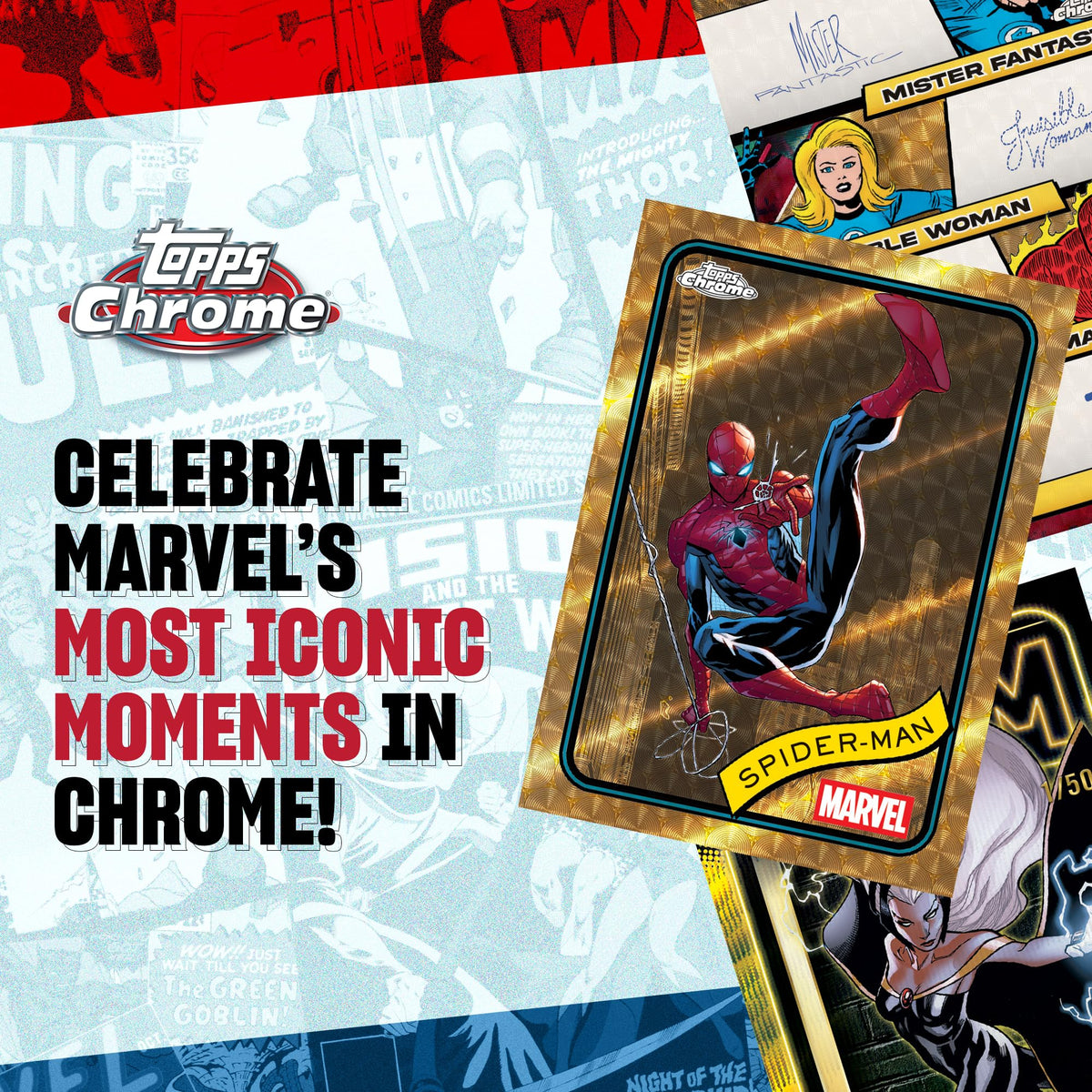 2025 Marvel Comics Chrome - Factory Sealed - Value Box