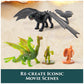 DreamWorks Dragons Trial of Flame Dragon Capture Toy Figure Playset