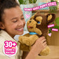 Just Play FurReal Benny the Kiss & Cuddle Pup Interactive Plush Toy, 10-Inch Brown Puppy with 30+ Sounds and Reactions, Treat Cup Accessory, Kids Ages