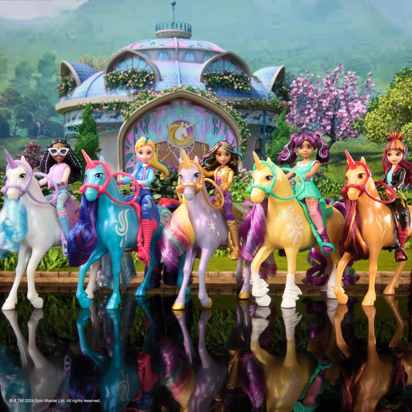 Unicorn Academy, Sophia & Wildstar with 2 Accessories & Hair Tool, Dolls & Unicorn Toys for Girls Ages 4 and up