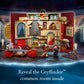 Lego Harry Potter Gryffindor House Banner Set 76409 With LEGO Building Elements, Hogwarts Castle Common Room Toy or Wall Display, Fold Up Travel Toy,