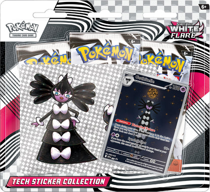 Pokemon TCG Scarlet & Violet 10.5 White Flare Tech Sticker Blister