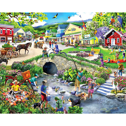 White Mountain 1000 Piece Jigsaw Puzzle, Captured Moments Seek & Find