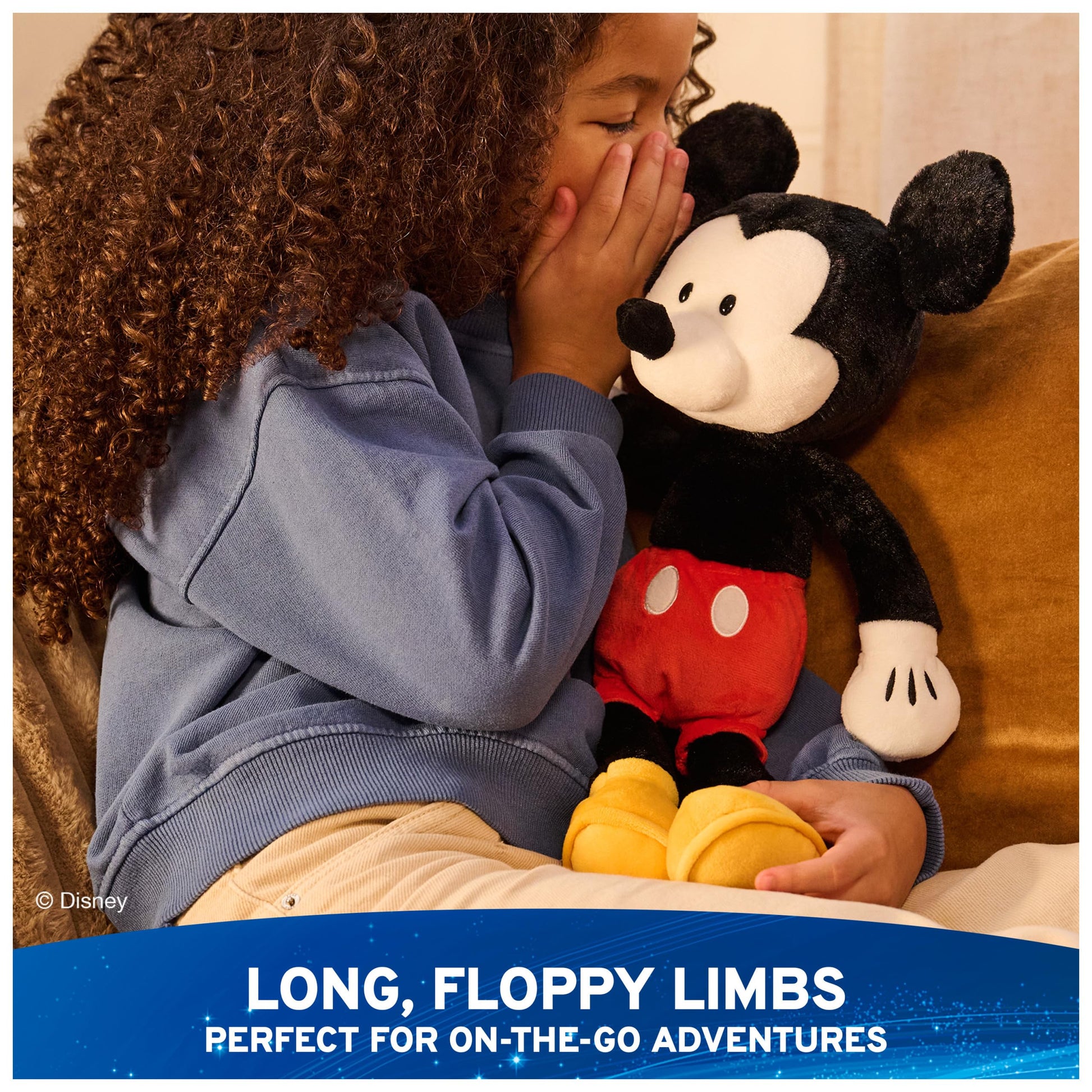 GUND Disney Official Mickey Mouse Toothpick 15-Inch Plush Toy for Ages 1+