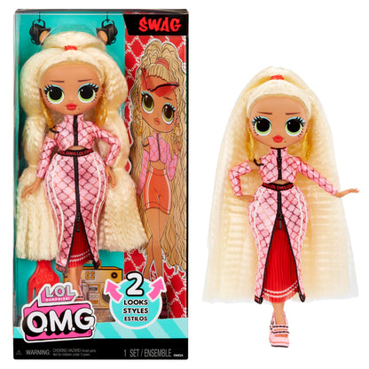 LOL Surprise OMG Swag Fashion Doll with Multiple Surprises Including Transforming Fashions and Fabulous Accessories - Great Gift for Kids Ages 4+