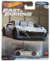 Hot Wheels '17 Acura NSX, [Silver] Fast & Furious Full Force 2/5
