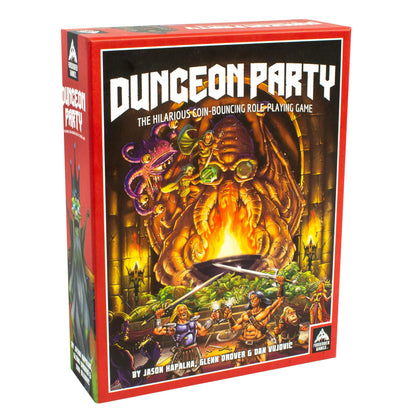 Dungeon Party Premium Strategy Board Game by Forbidden Games, Ages 6+