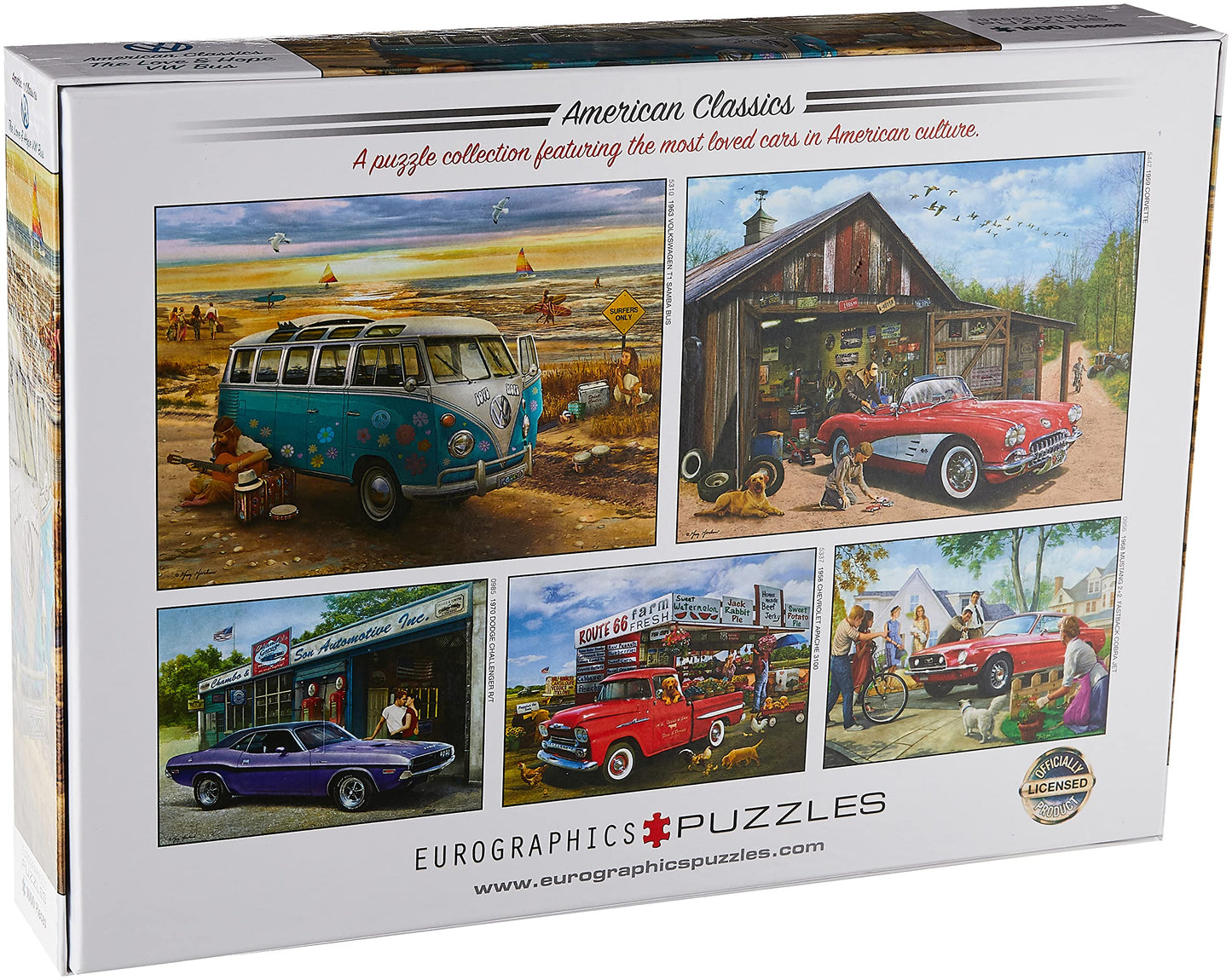 VW Love & Hope Bus 1000pc Puzzle