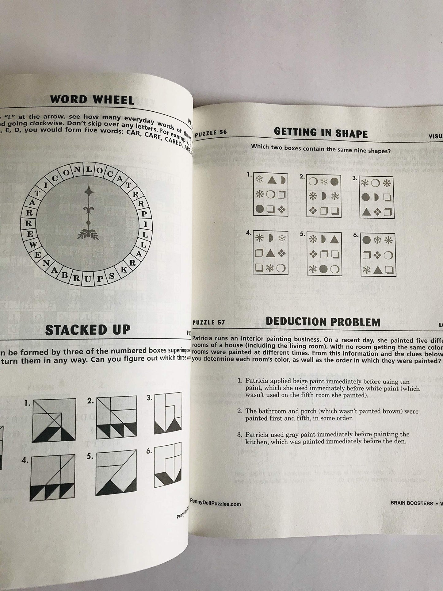Volume 4 of Brain BOOSTERS from The Collectors Series Penny Press