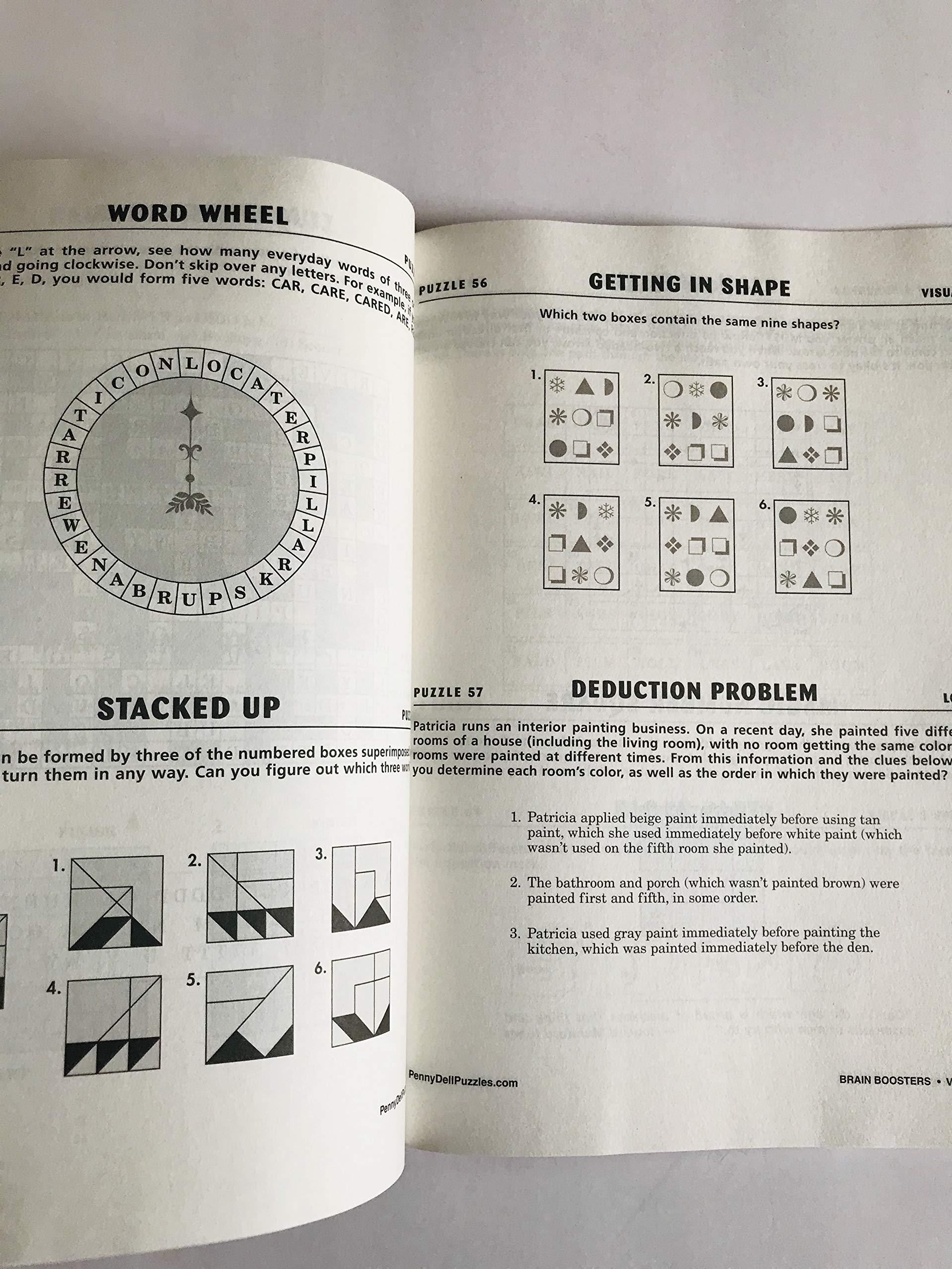 Volume 4 of Brain BOOSTERS from The Collectors Series Penny Press