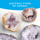 National Geographic Break Open 10 Premium Geodes for Kids Ages 8-12