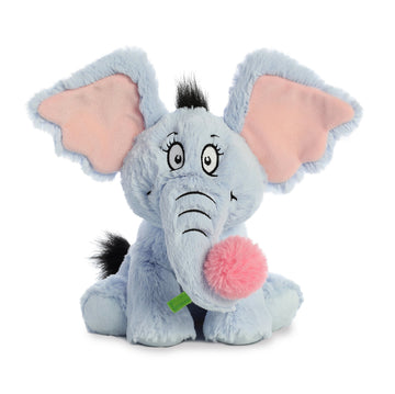 Aurora® Whimsical Dr. Seuss™ Horton Stuffed Animal - Officially Licensed Plush for Imaginative Play - Perfect for Kids and Adults - Blue 8 Inches