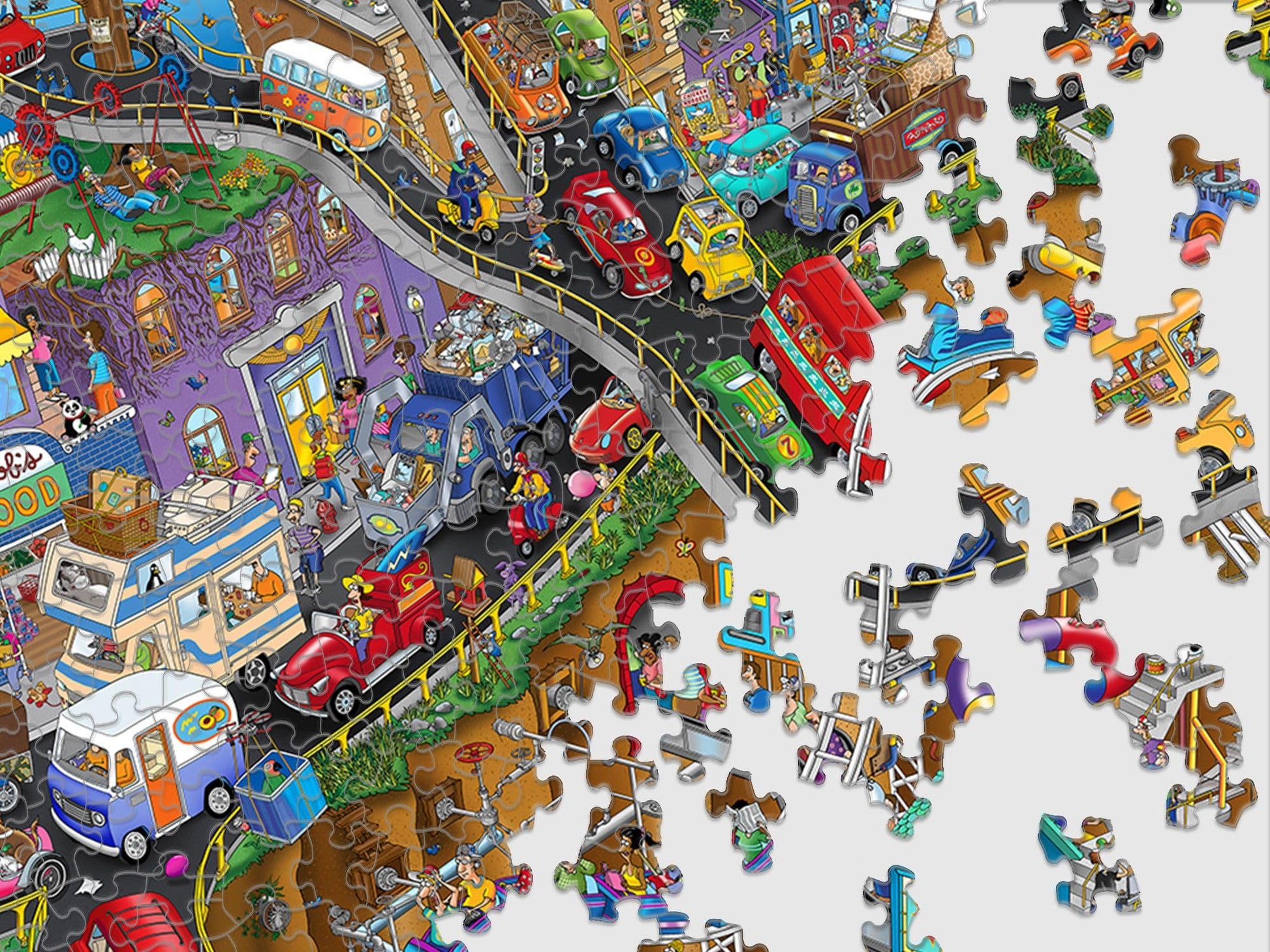 Springbok Getting Away 1000 Piece Jigsaw Puzzle for Adults