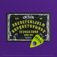 Ouija: Beetlejuice, Inspired by Tim Burton’s Cult Classic Movie, Collectible Classic Ouija Board Game with Green Planchette, Officially Licensed