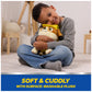 Rubble and Crew Rumbling Rubble Plush Toy, Interactive Sensory Toy, Dog Stuffed Animal, Kids Toys for Boys & Girls Ages 3 and Up, 12”