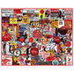 White Mountain 1000 Piece Jigsaw Puzzle Legends Collage, I Love Basketball
