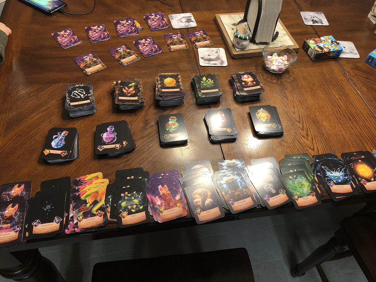 CardLords Animalchemists - A Multi-Tiered Market Potion Crafting Game for 2-5 Players, Ages 8+