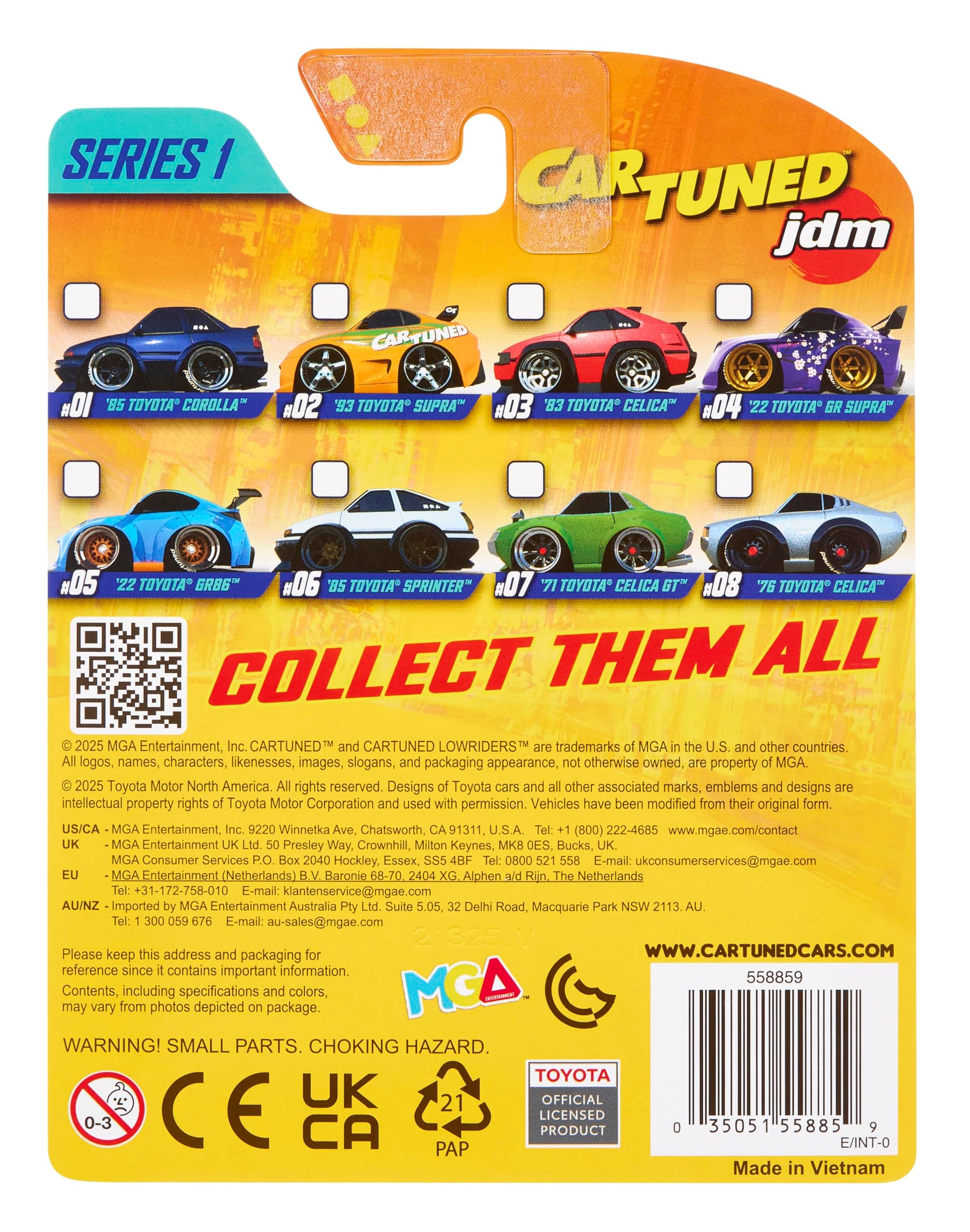 MGA Entertainment CarTuned JDM Tuners Series 1-1976 Toyota Celica (Hatchback)