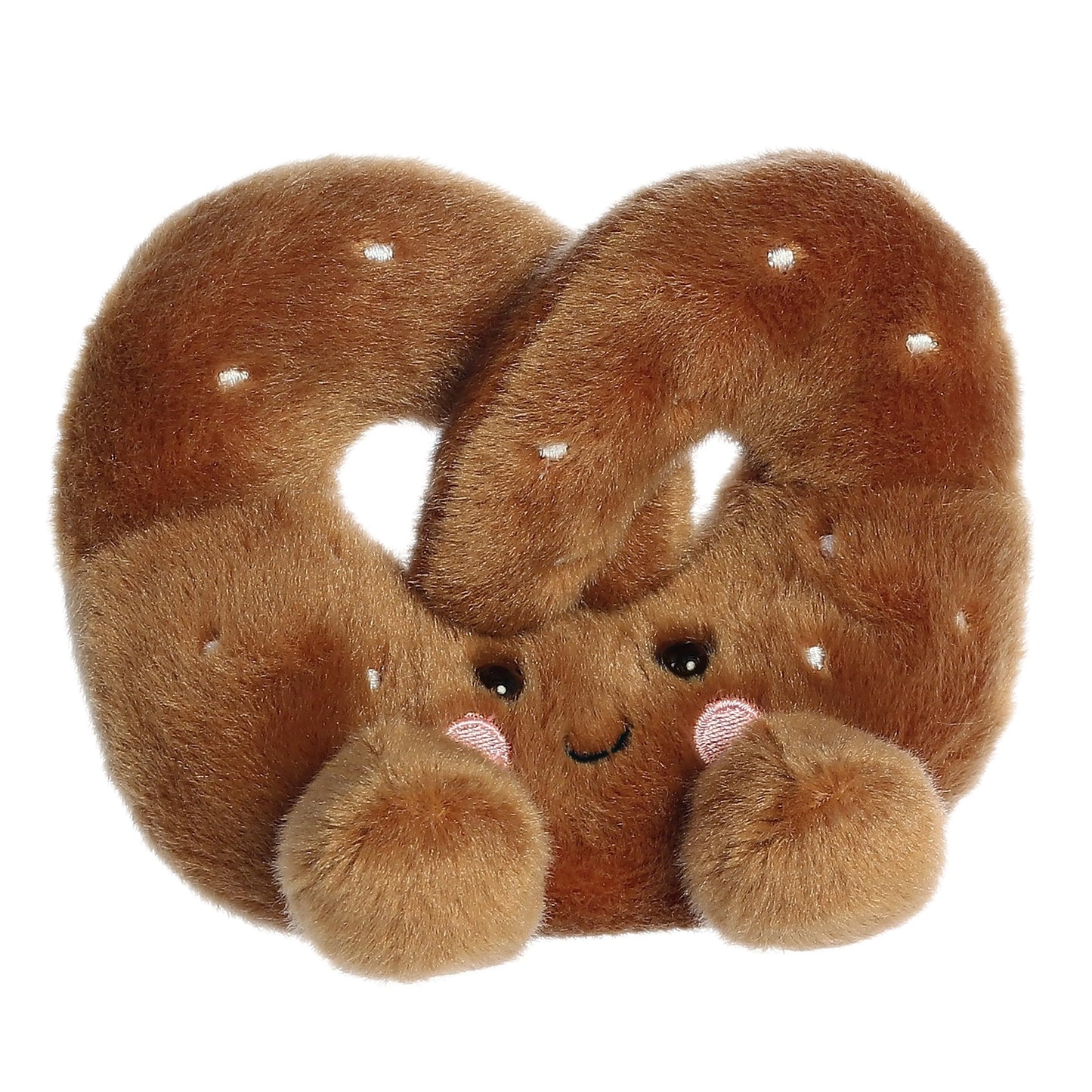 Aurora® Adorable Palm Pals™ Twist Pretzel™ Stuffed Animal - Fun Collectible Plush for Kids and Adult Collectors - Perfect for Decorating Rooms