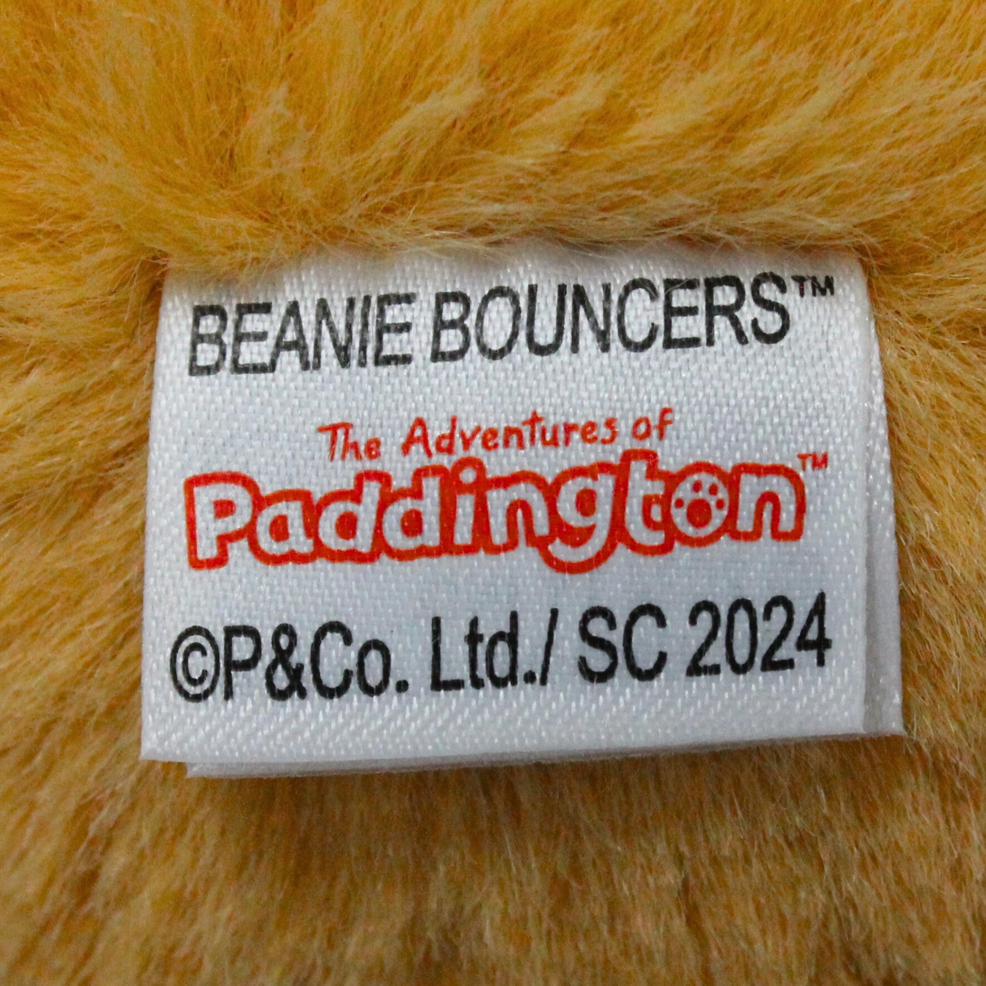 Beanie Babies: Paddington Bear Tan Bounce