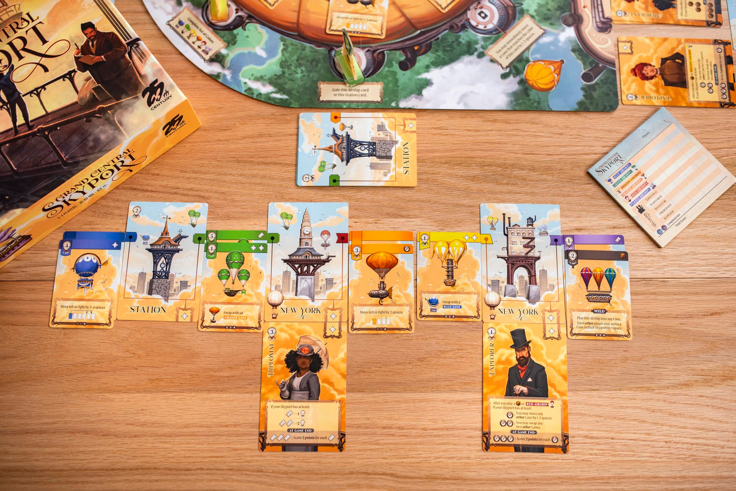 Grand Central Skyport - 25th Century Games | Ages 14+, 2-4 Players, 30-60 Minutes