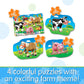 The Learning Journey: My First Puzzle Sets 4-In-A-Box Farm - Farm-Themed Puzzle Sets - Educational Toddler Toys & Activities for Children Ages 2-5