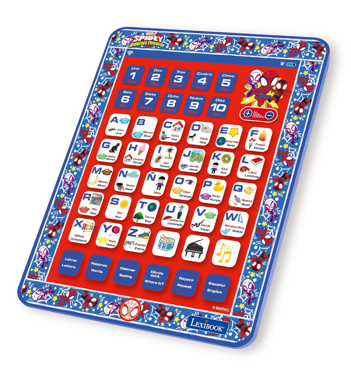 LEXiBOOK, Spidey Learning Tablet, JCPAD002SPi2
