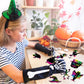 JOYIN 120 Pcs Halloween Rainbow Scratch Art Crafts for Kid, Halloween Party Favors, Scratch Off Paper with 18 Designs for Party Supplies, Classroom