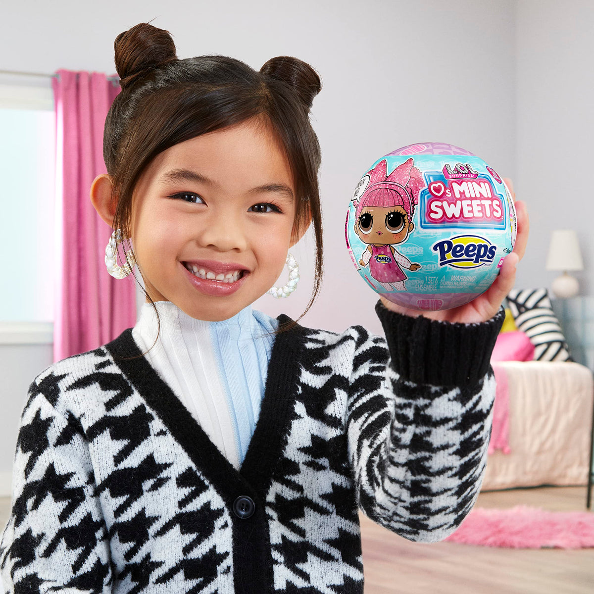 L.O.L. Surprise! LOL Surprise Loves Mini Sweets Peeps - Cute Bunny with Collectible Doll, 7 Surprises, Spring Theme, Peeps Limited Edition Doll- Great