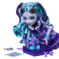 Monster High Fearbook Twyla Doll and Accessories Set with Game Club Theme Including Varsity Jacket, Yearbook, Board Game and Cookies