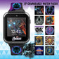 Accutime Kids Marvel Black Panther Black Educational ,Touchscreen Smart Watch Toy for Boys, Girls, Toddlers - Selfie Cam, Learning Games, Alarm
