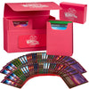 Monster Protectors Magnetic Double Deck Box- Pink, Holds 150 TCG Cards, Self-Locking Closure- Compatible with Pokémon, MTG Magic: The Gathering, &