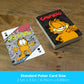 Aquarius Garfield Playing Cards Standard Size - Themed Novelty Deck with 52 Unique Comic Designs - Collectible Merchandise Gift for Teens and Adults
