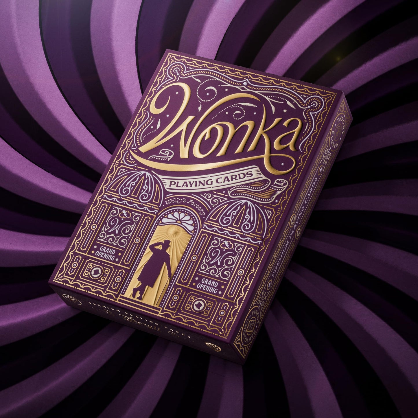 theory11 Wonka Premium Playing Cards, Poker Size Standard Index, Luxury Playing Cards