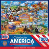 MasterPieces 1000 Piece Jigsaw Puzzle For Adults, Family, Or Youth - Celebrate America - America's 250th Anniversary - 19.25"x26.75"