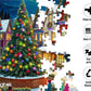 Springbok Merry Town Square 1000 Piece Christmas Jigsaw Puzzle for Adults