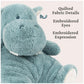 GUND Baby Oh So Snuggly Hippo 12.5-Inch Plush Toy, Ages 0+