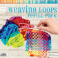 Hapinest Loom Bands Kit Potholder Weaving Loom Refill Loops, Loom Knitting Kit for Kids, Makes 8 Pot Holders 288 Loom Loops in 8 Colors, Potholder