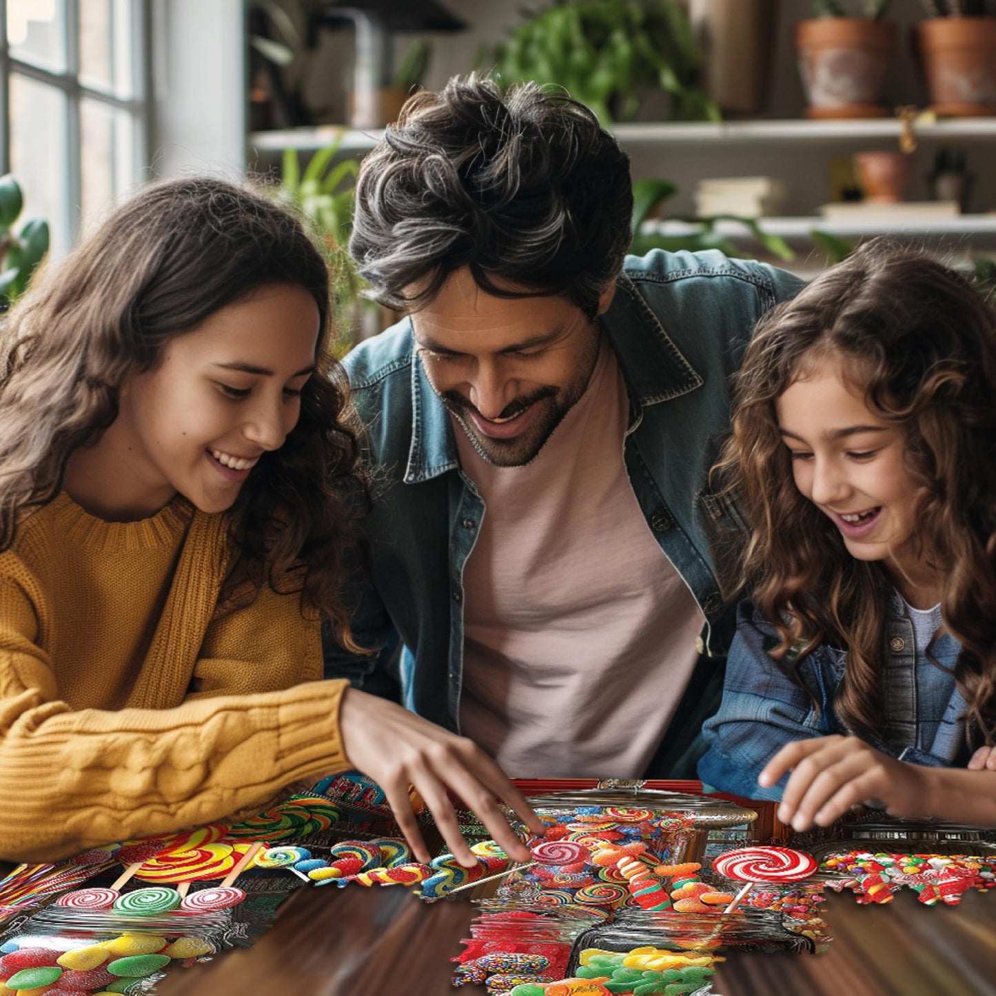 White Mountain 500 Piece Jigsaw Puzzle Fun Food Treat, Candy Store
