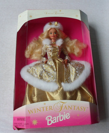 1995 Winter Fantasy Barbie Blonde - Sam's Club Exclusive