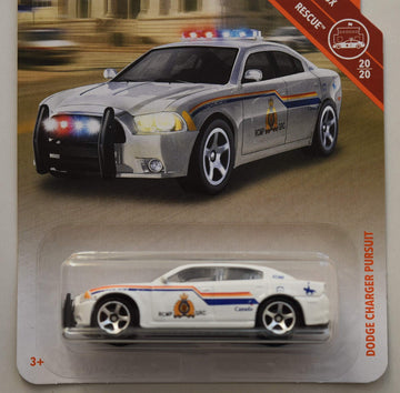 Matchbox Rescue Series Dodge Charger Pursuit 20/20, White