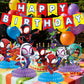 9Pcs Spidey Honeycomb Centerpieces, Cartoon Movie Theme Birthday Party Supplies, Double-Sided 3D Table Decorations & Favors for Kids